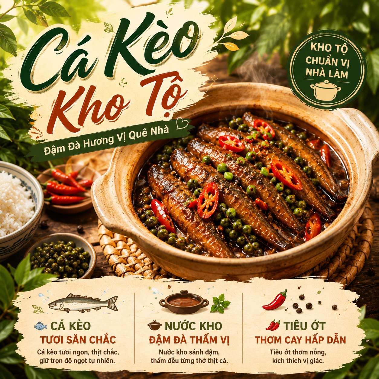 Cá Kèo Kho Tộ
