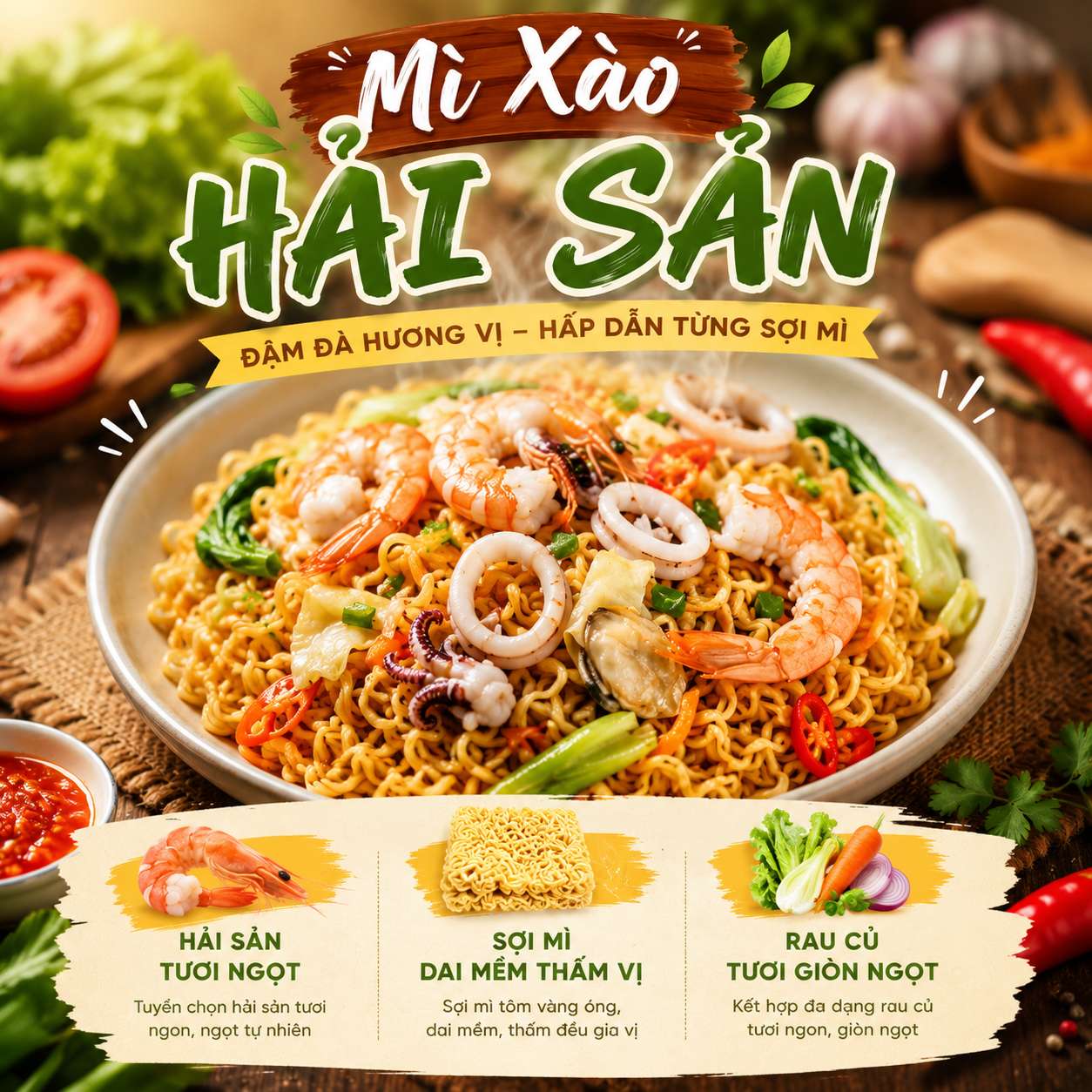 Mì Xào Hải Sản