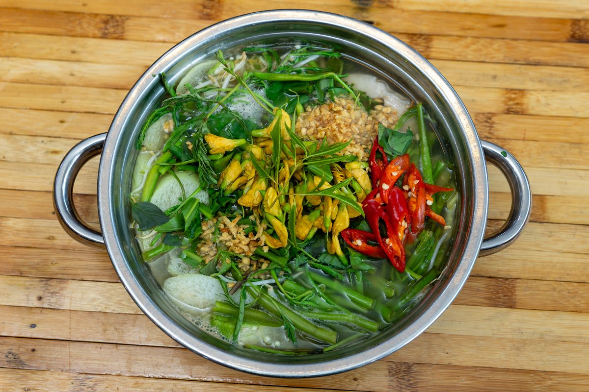 Canh Chua Cá Bông Điên Điển