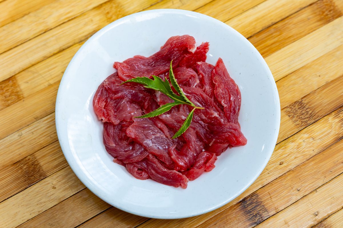 Thịt Bò Tươi Thái Mỏng